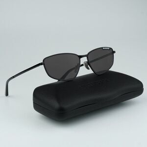 NEW Balenciaga BB0277S 001 Grey Geometric Unisex Sunglasses BB 0277S